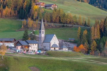 Bolzano village landscape