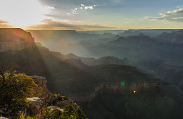 Sunset at the Grand Canyon