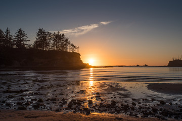 Sunset Bay in Evening Light