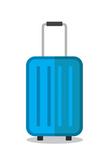  Modern suitcase icon,isolated on white background,
