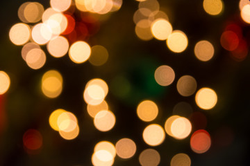 Obraz premium Abstract defocused christmas light background