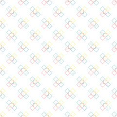 Pattern and seamless background of vector and colorful of abstract background texture, pattern background create by square.