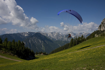 Gleitschirmfliegen im Rofan - Österreich