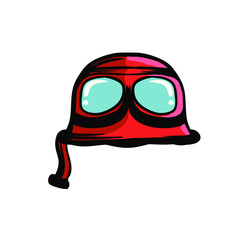 Classic Helmet Vector
