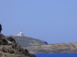 Las islas Columbretes al este de Oropesa, integradas en el término municipal de Castellón de la...