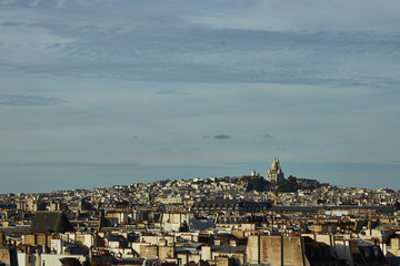 Sacre Coeur on the horizon .