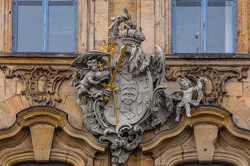 Obraz premium Das alte Rathaus in Bamberg