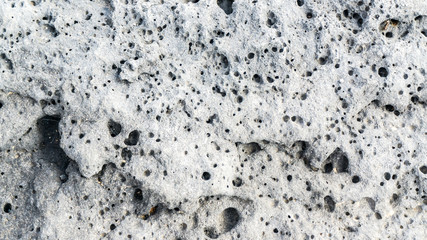 close up of lava rock
