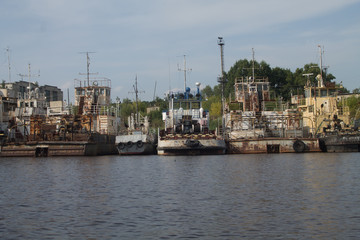 кладбище старых кораблей