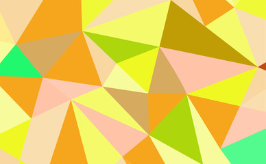 geometric Polygon Background . Retro triangle background. Colorful mosaic pattern.Vector illustration