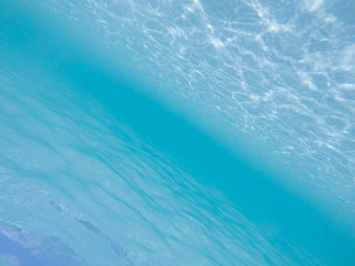 Fundo do mar azul