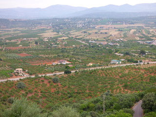 Fototapeta na wymiar Villafamés, pueblo de la Comunidad Valenciana, España,s ituado en la provincia de Castellón, en la comarca de la Plana Alta.