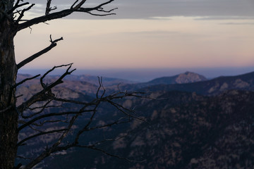 Sunset High in Estes Park, Colorado