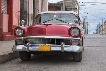 Cuban Taxi in Cienfuegos, Cuba