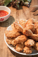 Fried chicken wings