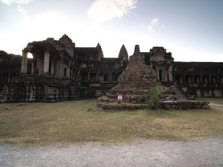 Siem Reap,Cambodia-December 22, 2017: Pre Rup, a Hindu temple at Angkor, Cambodia, is a popular...
