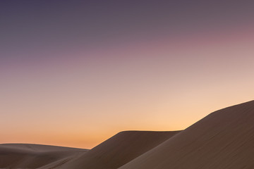 Fototapeta na wymiar The Majestic Desert Dunes