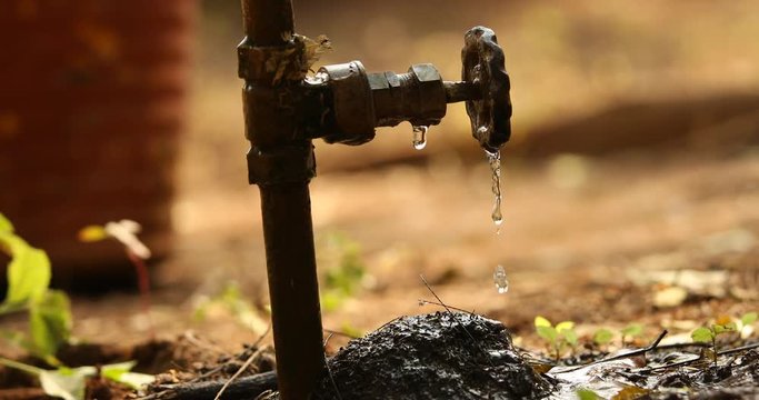 Water Tap leaks in rural area