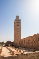 koutoubia mosque in Marrakech, Morocco that you should have seen during your vacation