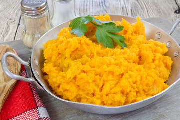 écrasé de patates douces