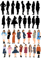 people without face, collection