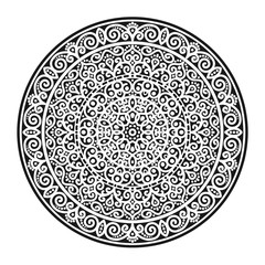  Asian pattern, mandala
