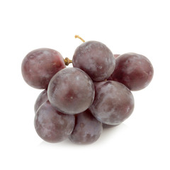 grapes isolated on white background