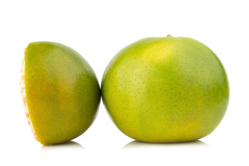 tangerine. sweet orange. on white background