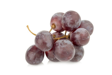 grapes isolated on white background