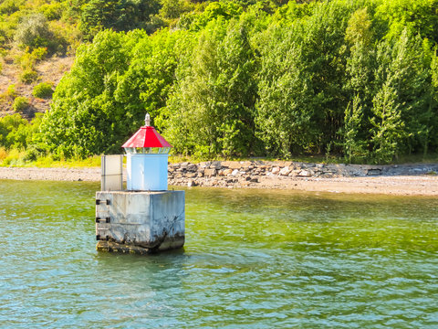 Small lighthouse in the