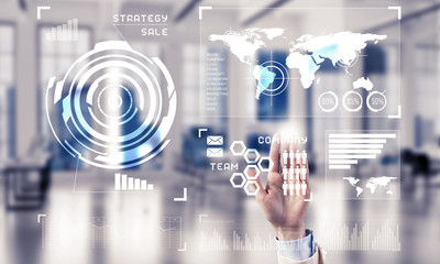 Concept of using modern technologies for business globalization 