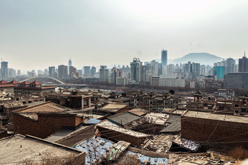 Poor part of chinese city