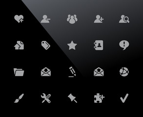 Web Icons // 32px Series - Vector icons adjusted to work in a 32 pixel grid.