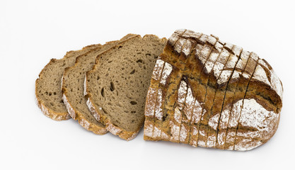 Geschnittenes Krustenbrot