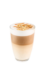 cappuccino with caramel