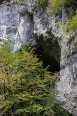 Croatian cave landscape, Plitvice lakes