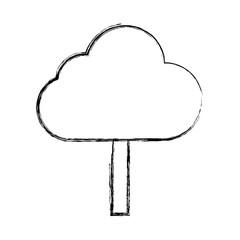 Tree nature symbol cartoon