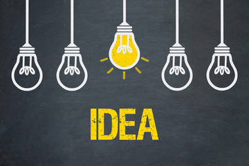 Naklejka premium Idea