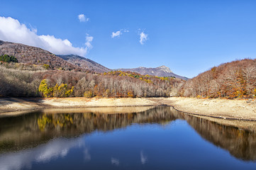 Santa Fe del Montseny's Swamp in Autumn.