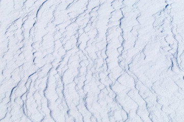 Image with a snowy texture
