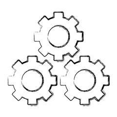 Gears machinery pieces