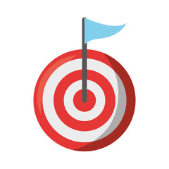 Target dartboard symbol