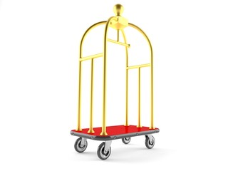 Hotel luggage cart