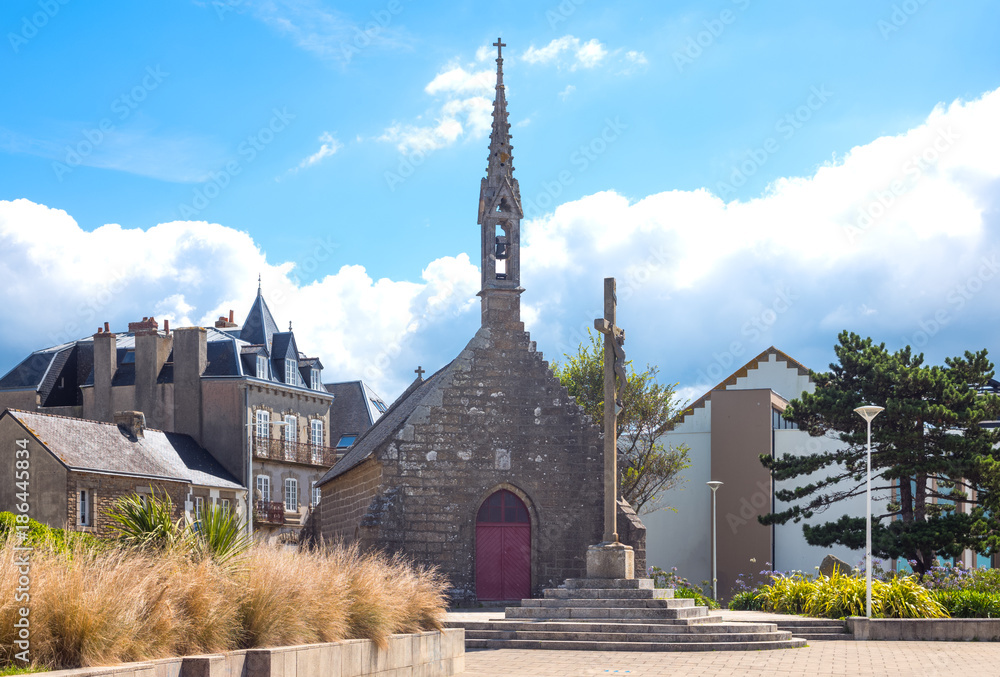 Wall mural landscapes and architectures of brittany