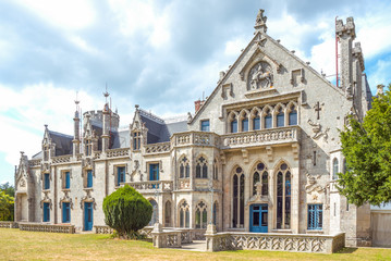 Naklejka premium Landscapes and architectures of Brittany