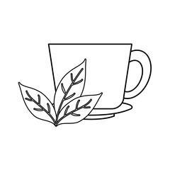 Natural tea cup