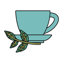 Natural tea cup