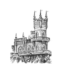 Vorontsov Palace in the Crimea © yucatana