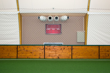 Scoreboard in the sports hall