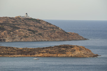 Corsica, 03/09/2017: Punta di Revellata, il promontorio lungo la costa nord occidentale dell'isola,...
